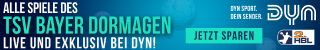 TSV Bayer Dormagen live und auf Abruf bei Dyn